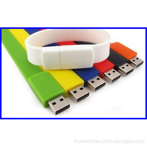 Silicone Wristband Bracelet Usb Thumb Drives